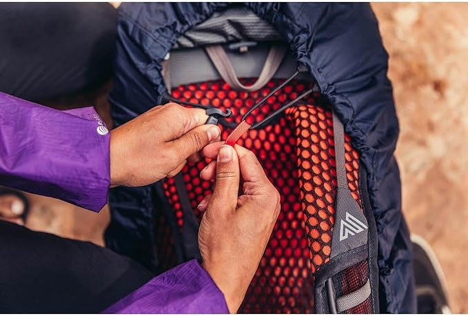 Gregory 30L Waterproof Raincover for Backpacking/Hiking Bags, Obsidian Black