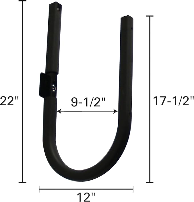 Extreme Max 3005.3477 SUP/Surfboard Wall Cradle Set - The Original High-Strength One-Piece Design - 200 lb. Capacity