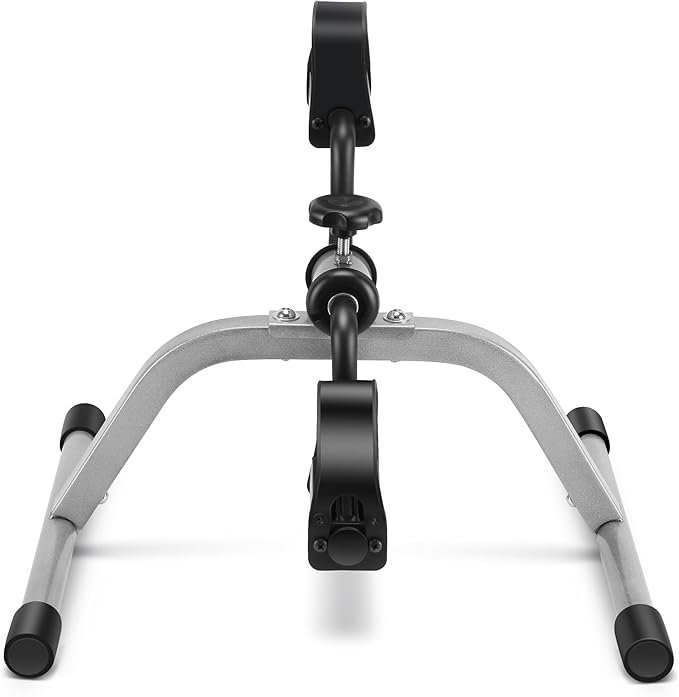 RYGEO Pedal Exerciser Mini Exercise Bike for Leg and Arm Recovery Exercise Lightweight and Portable Floor Bike