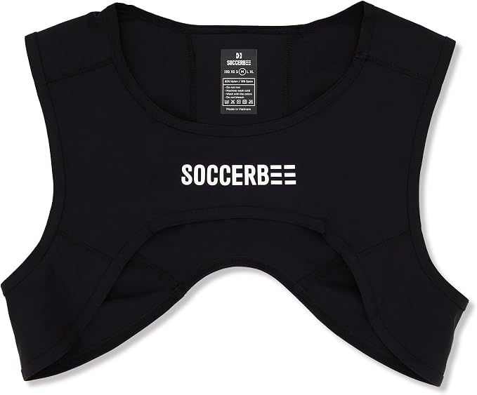 SOCCERBEE X-Vest - Chest-Open GPS Tracker Vest for Outdoor Team Sports Athletes-Soccer, Football, Rugby, and Lacrosse