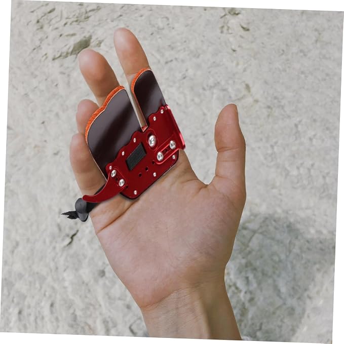 Kisangel 2 Pcs Arrow Finger Guard Finger Sleeves Protective Hand Gear Finger Braces Finger Protector Bracket