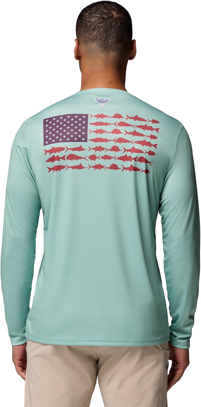 Columbia Terminal Tackle PFG Fish Flag Long Sleeve