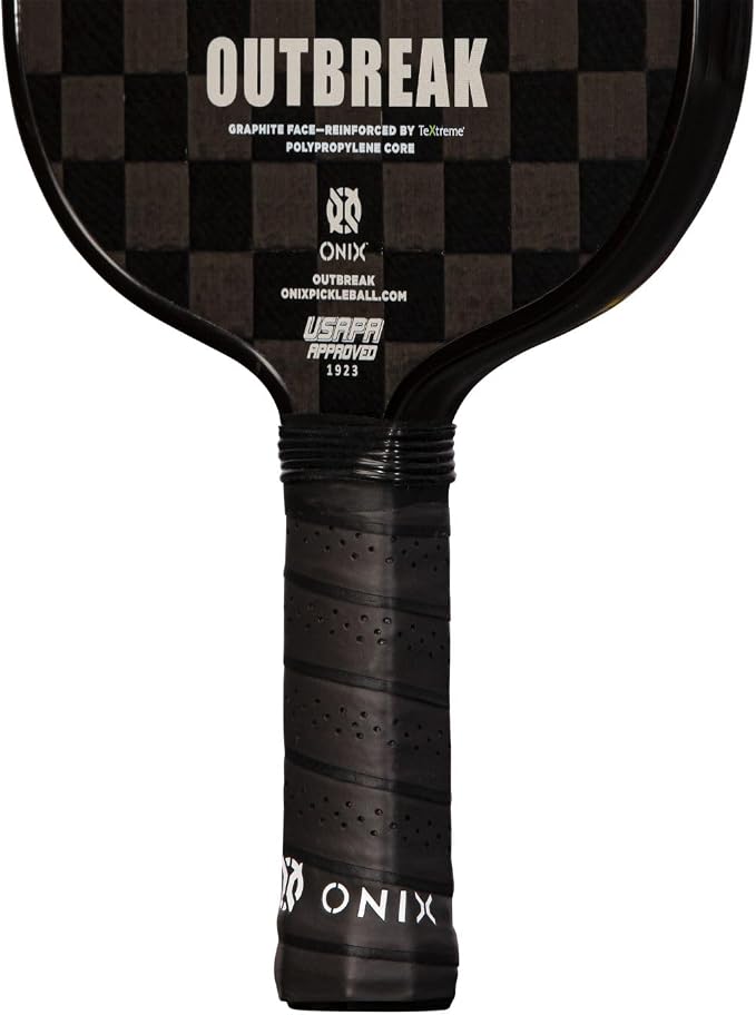 Onix Outbreak Pickleball Paddle Reinforced by TeXtreme® Technology for Improved Performance and Stronger Play