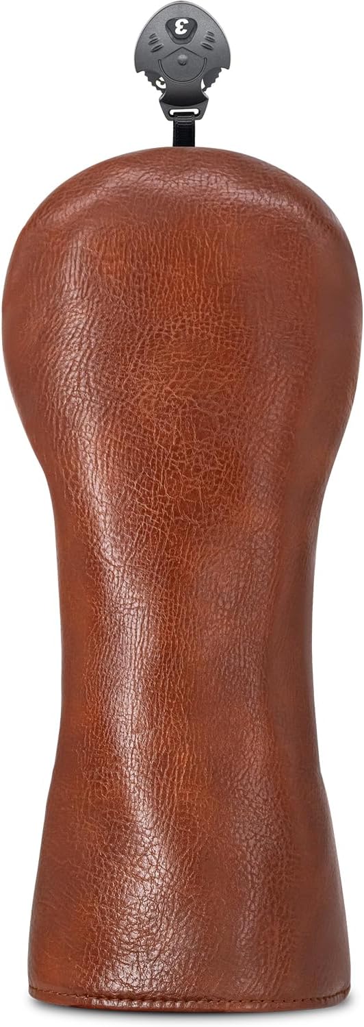 Golf Accessories Golf Club Covers for Driver, Fairway, Hybrids - Golf Driver Headcover/Golf Fairway Wood Head Cover/Hybrid Headcover for Men/Women Golfer
