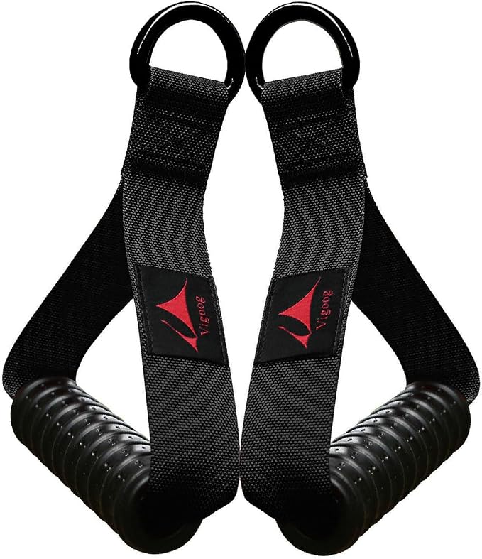 Heavy Duty Gym Workout Handles Attachment for Cable Machine,Resistance Band,Pulley System Home Exercise Equipment, Comfortable and Stronger Grip