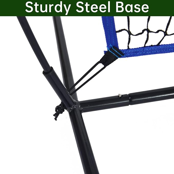 Baseball Softball L-Screen – 7x7FT Portable Pitching Net with Carrying Bag | Pitcher Protection for Training & Games | Youth & Adult Practice