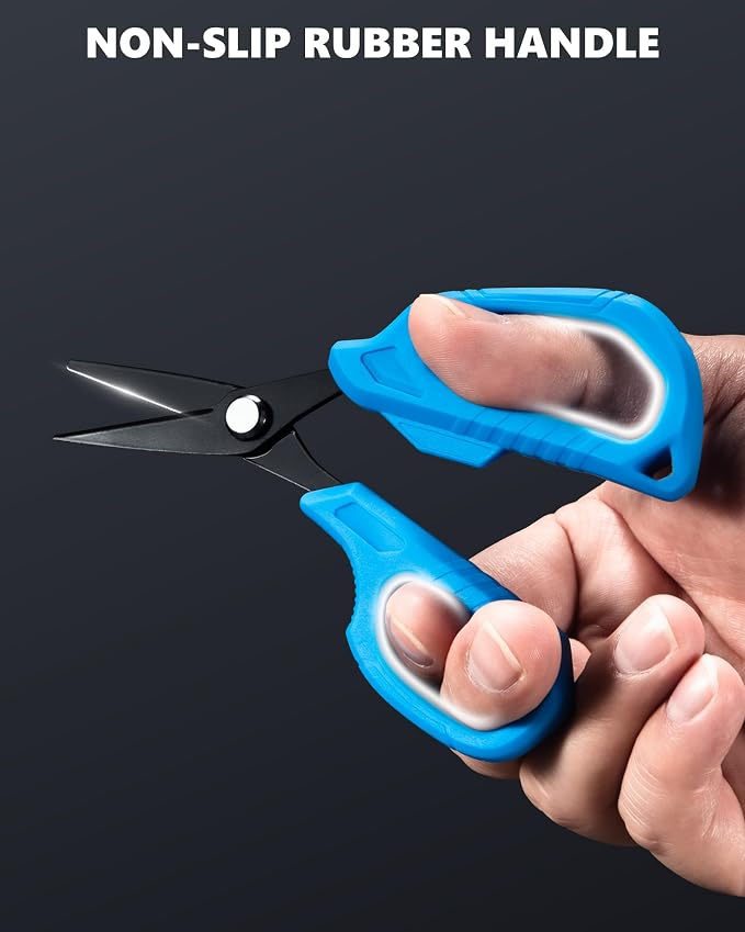 Fishing Tool Kit, Fishing Gear and Gifts for Men | Fishing Plier with Sheath, Fillet Knife, Fishing Scissors, Fish Lip Gripper, Tool Retractor, Keychain Bottle Opener