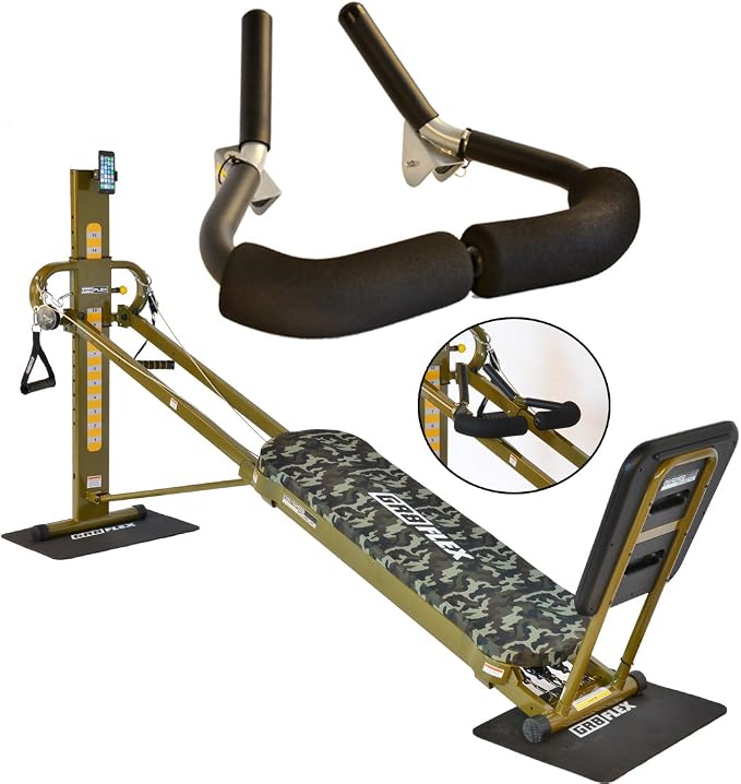 Crunch Ab Accessory Ergonomically Designed for Total Trainer and Other 1 Inch Thickness Large Frame Inclined Fitness Equipments Black