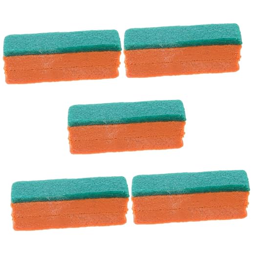 KESYOO 5pcs Skateboard Grip Tape Cleaner Compact Rubber Eraser for Skateboards Tennis Rackets Shoe Soles Efficiently Removes Dust Debris Portable