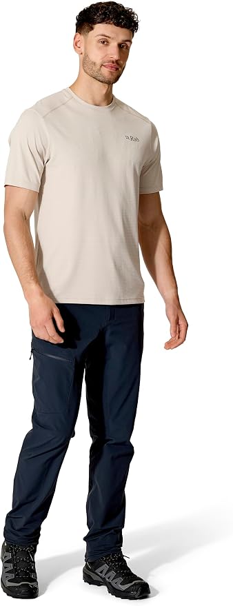 Rab Men's Force Tee - Lightweight T-Shirt for Hiking, Climbing, & Trail Running
