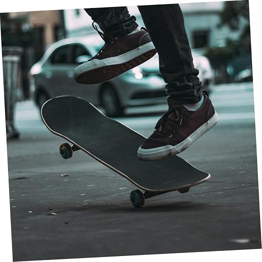 FAVOMOTO 5pcs Hanzhy Skateboard Grip Tape Sheets Slip Sandpaper Tape for Skateboard Longboard