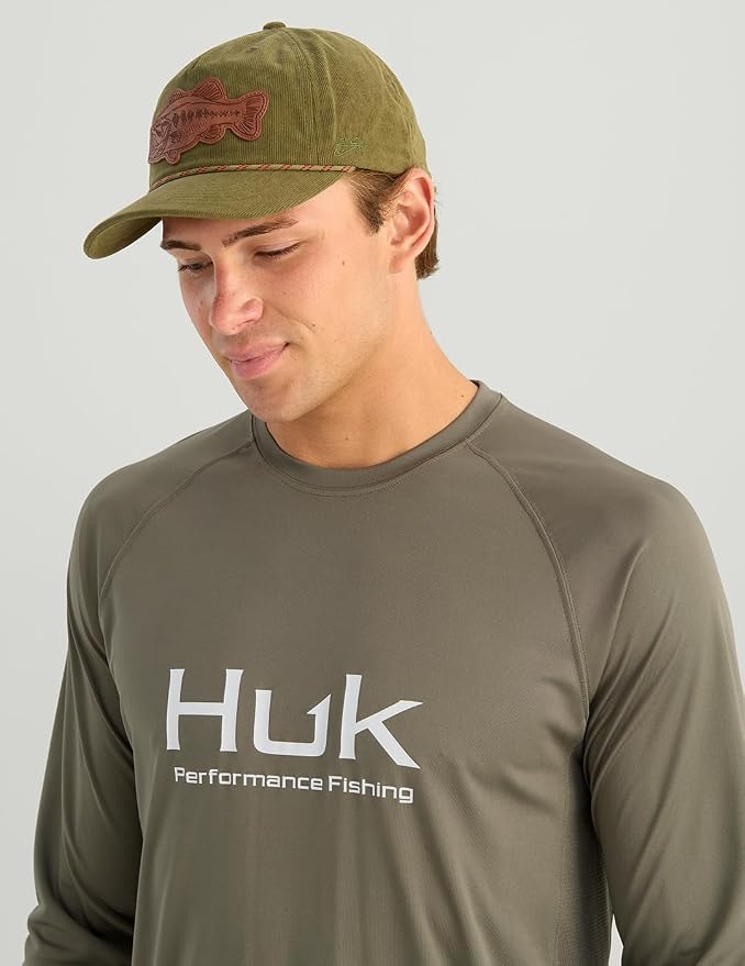 HUK Men's Pursuit Vented Long Sleeve Fishing Shirt (+30 UPF)