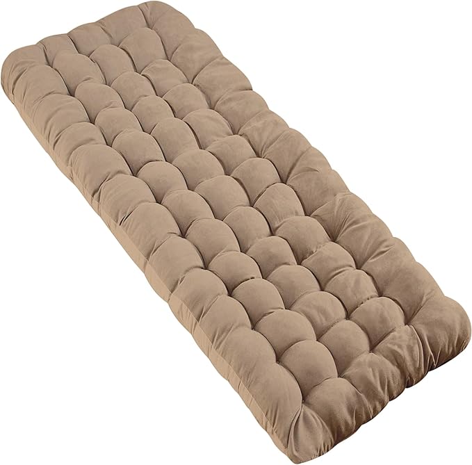 Zone Tech Camping Cot Mattress Pad Premium Quality Outdoor Comfortable Thicker Cotton Sleeping Cot Lightweight Waterproof Bottom Pad Mattress for Adult, Kid
