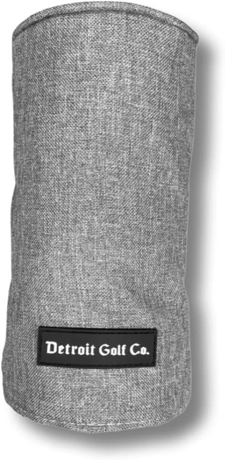 Premium Barrel Golf Club Head Covers - 3 Pack Set - Drivers, Fairway Woods and Hybrids