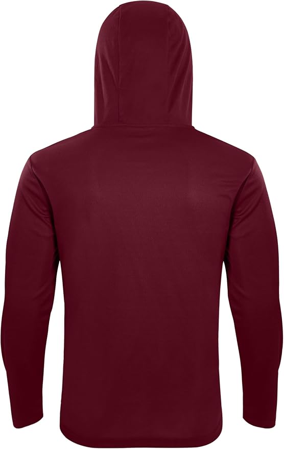 Mens Long Sleeve T-Shirts Casual Crew Neck Tee Shirt Summer Soft Running Swimming Cycling Fishing Tops