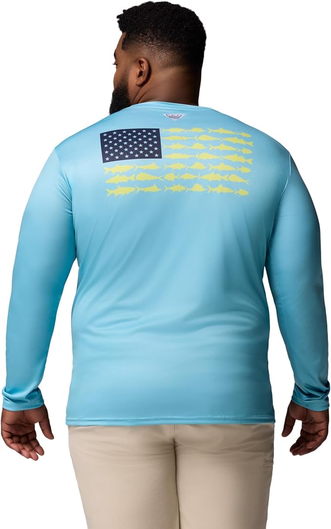 Columbia Terminal Tackle PFG Fish Flag Long Sleeve