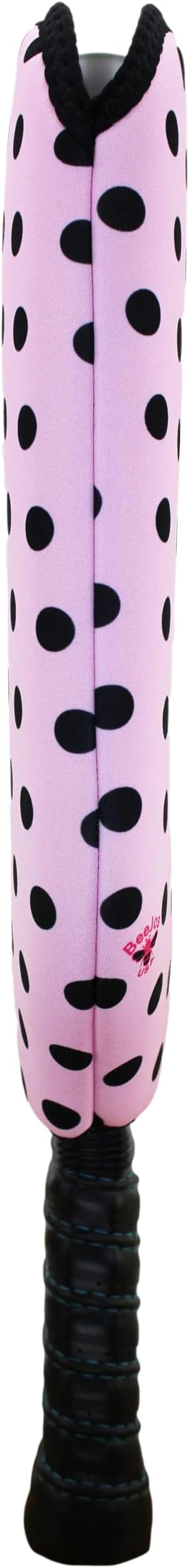 BeeJos Women's Polka Dot Collections: Premium Slip-On Pickleball Paddle Cover-Fits Standard Size Paddles-Zipperless (Paddle not Included) 6 Color Variations