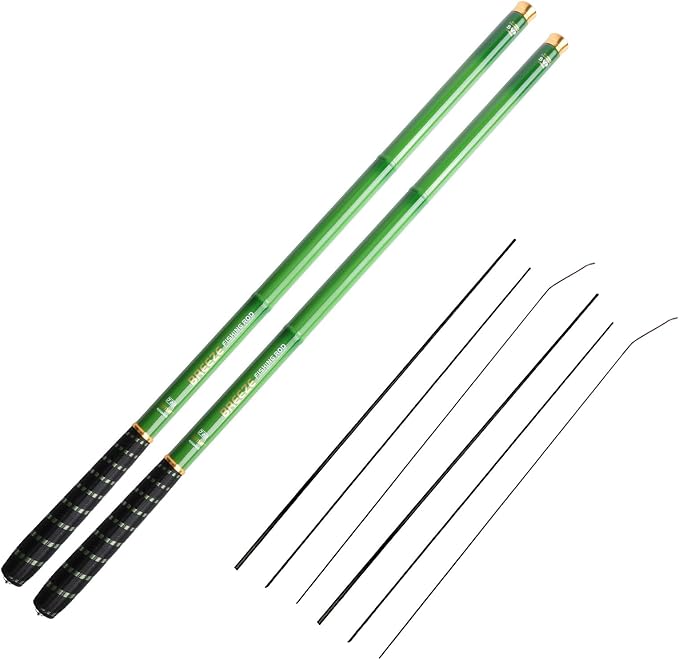Goture Telescopic Tenkara Fishing RodPortable Hand Fishing Poles 12-24Ft | Reinforced ultralight blank resists cracking on hard runs; ideal all-round length for stream, pond & lake bank fishing