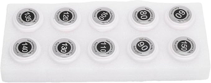 RiToEasysports Golf Club Distance Markers 20 Pack Golf Ball Markers with Instant Distance Guidance Easy Attachment Universal Fit for Training Course Management