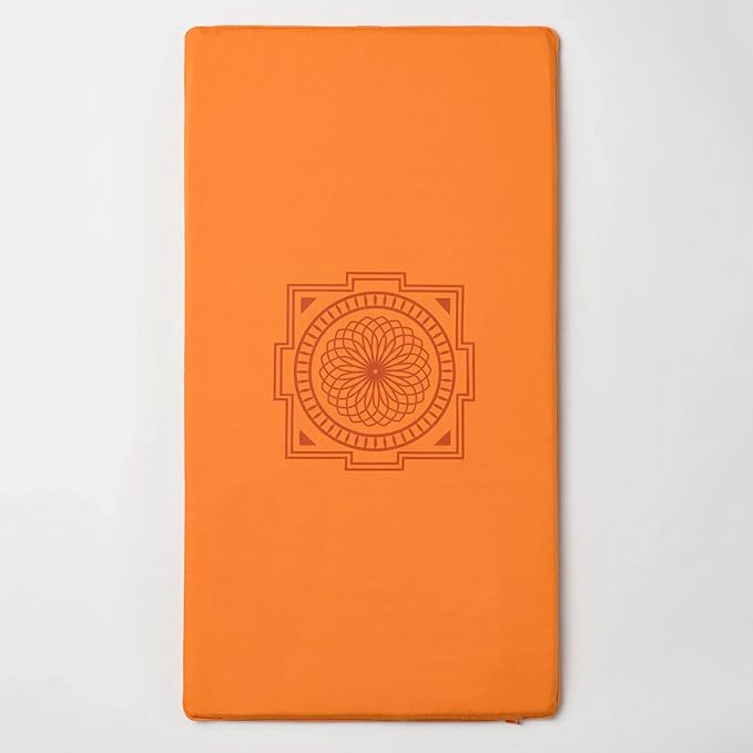 ShaktiMat Acupressure Mat for Relaxation, Massage Muscles, Aid Sleep & Unlock Inner Tension, Similar to Acupuncture, No Needles Required (Premium, Level 1, Amber)