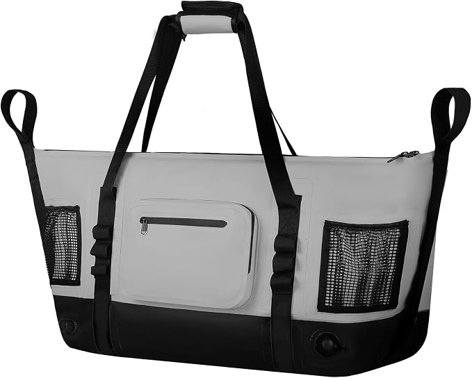 MORXPLOR Insulated Fish Cooler Kill Bag with Flat Bottom-26x18 31x14 40x16 50x18 60x20 70x25 Inches Waterproof Fishing tackle Kill Cooler Bag