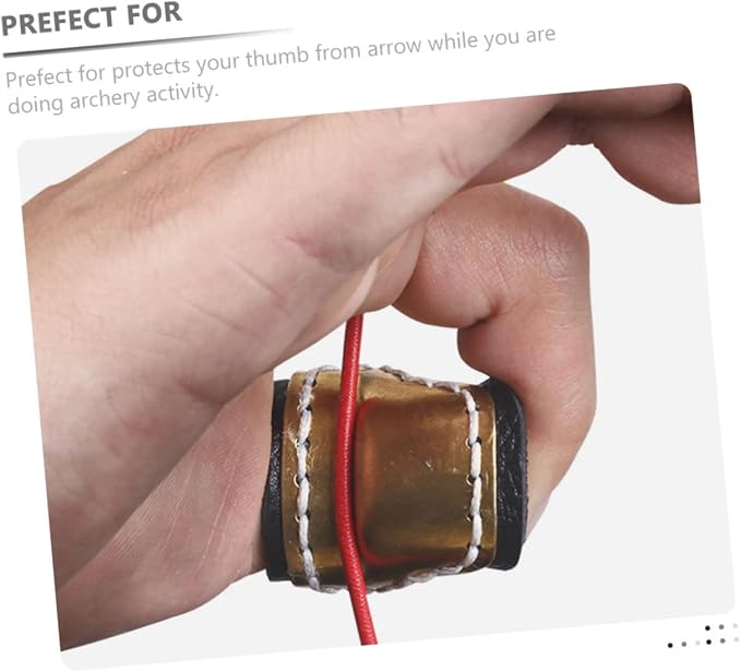 VANZACK 5pcs Hunting Finger Protector Archery String Finger Saver Archery Glove Workmanship