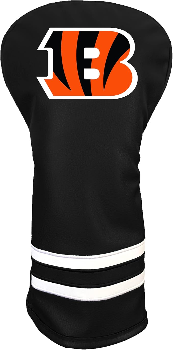 Team Golf NFL Vintage Driver Golf Club Headcover (Printed), Form Fitting Design, Retro Design with Fleece Lining for Extra Club Protection