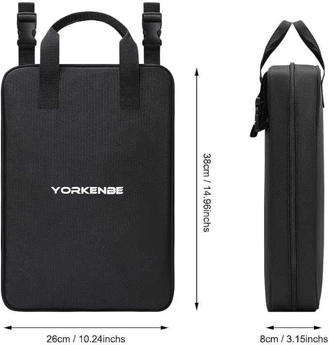 Camp Kitchen Organizer, High Capacity Camping Cooking Utensils Bag, with Paper Towel Holder, Multi-pocket Waterproof Camping Utensils Holder for BBQ Outdoor Cooking Essentials