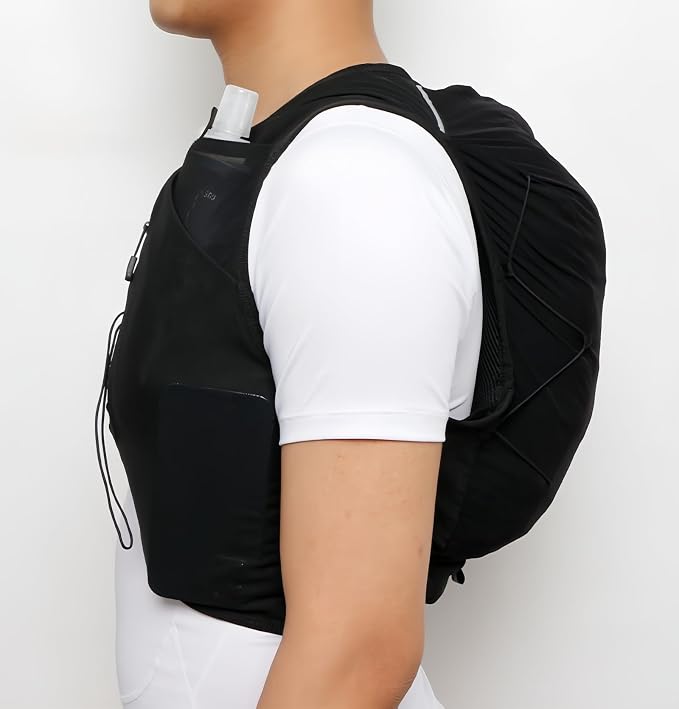 Outdoor Hydration Vest Backpack, Lightweight Runner Pack for Men & Women Running, Trail, Race, Marathon, Hiking