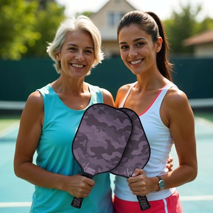 Palms-O-Aces Carbon Fiber Pickleball Paddle – USAPA Approved 16mm T700 Graphite Paddle with Textured Spin Surface | Lightweight Carbon Fiber Pickleball Paddles & Racket | Includes Paddle Cover