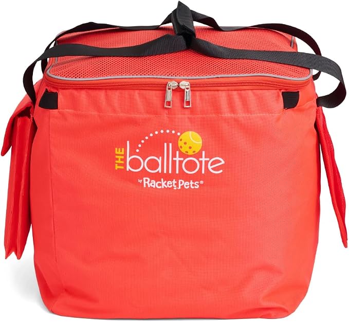Racket Pets The Ball Tote - Replacement Bag for Tennis and Pickleball Pro Teaching Cart Hopper, Large Tote Bag For 150 Tennis Balls or 100 Pickleballs, Frame Not Included
