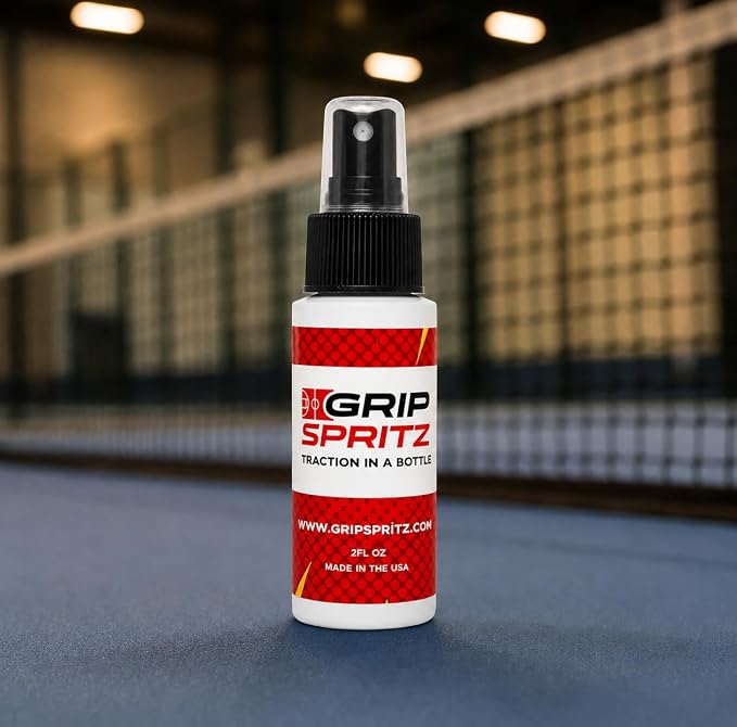 Grip Spritz Pickleball Grip Spray | Restores Racquet Grip Tackiness for Sweaty Hands | Pickleball Paddles, Tennis Rackets, Padel & Squash