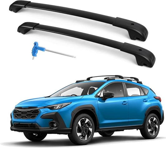 Roof Rack Cross Bars Compatible with Subaru Crosstrek 2024-2026(NOT for Wilderness), 300LBS Heavy Duty Adjustable Aluminum Cargo Bar for Rooftop Carrier, Cross Bars for Luggage, Kayak, Canoe, Bike