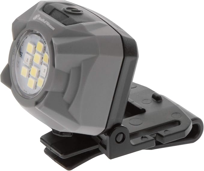 Smith & Wesson Night Guard Series Rechargeable, Waterproof Headlamps with Hat/Pocket Clips for Tracking, Survival, Hunting and Outdoor