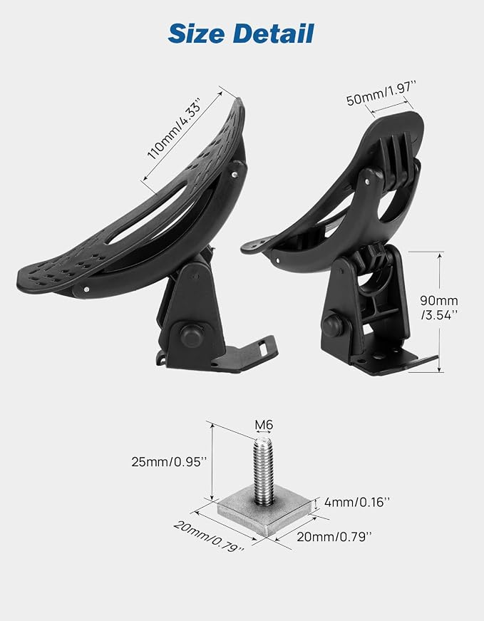 JOYTUTUS T-Slot Kayak Roof Rack Saddles, Only Fits for Auto Cross Bars with T-Track to Carrier Kayak Paddle Board Surfboard with Tie Down Straps Ratchet Strap,150LBS Load Capacity 2 Pairs