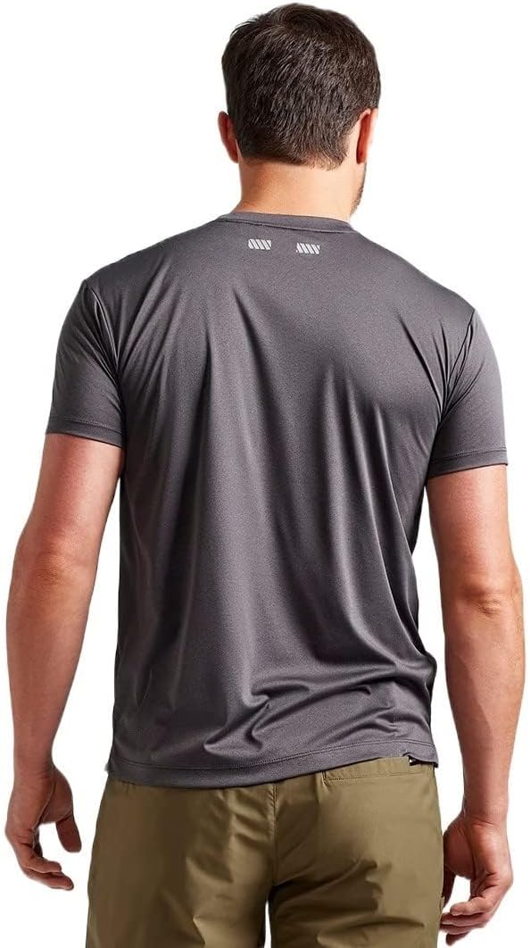 TRUEWERK Men's UPF 50+ Sun Protection Shirt - B1 Short Sleeve Work Tee, Moisture Wicking, Lightweight