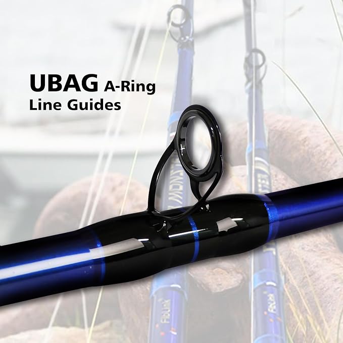 Fiblink Surf Spinning Fishing Rod Carbon Fiber Travel Fishing Rod(9-Feet &11-Feet & 12-Feet & 13-Feet & 15-Feet)