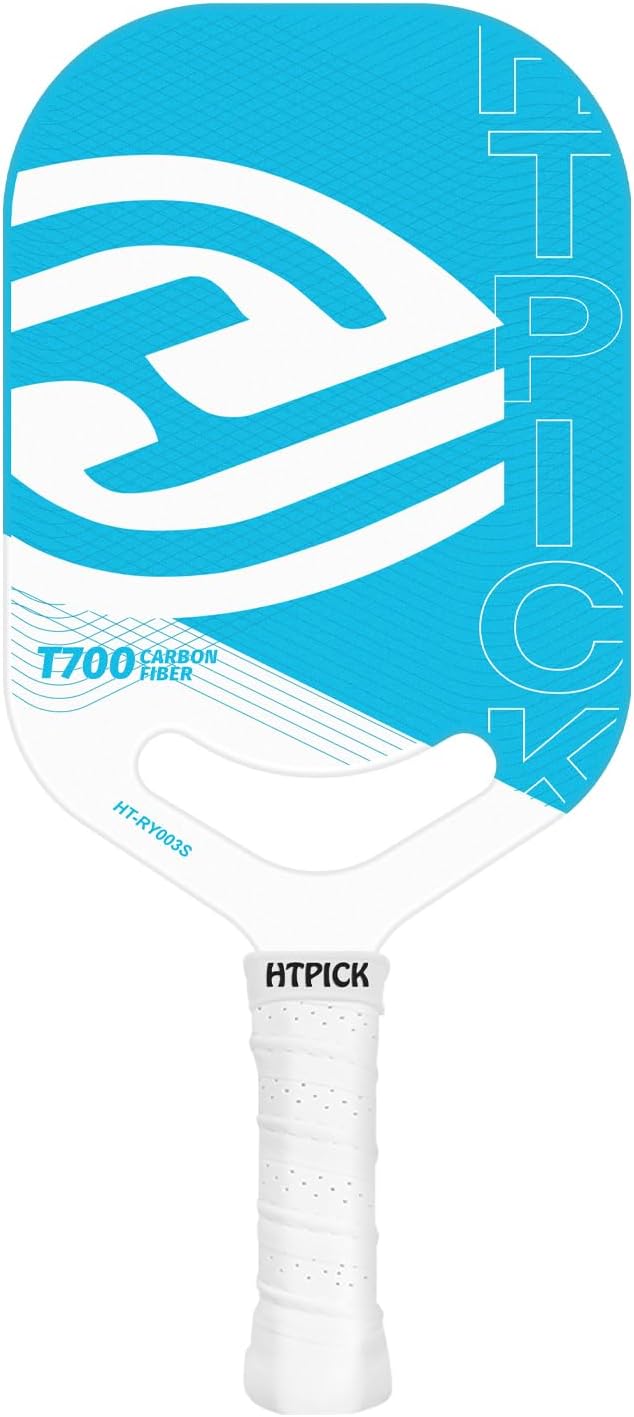 Pickleball Paddles | T700 Carbon Fiber Pickleball Paddle with Aero Throat | Hot-Press Moulding | 16mm Polymer Core | Specifically Engineered for Swing Speed and Manoeuvrability