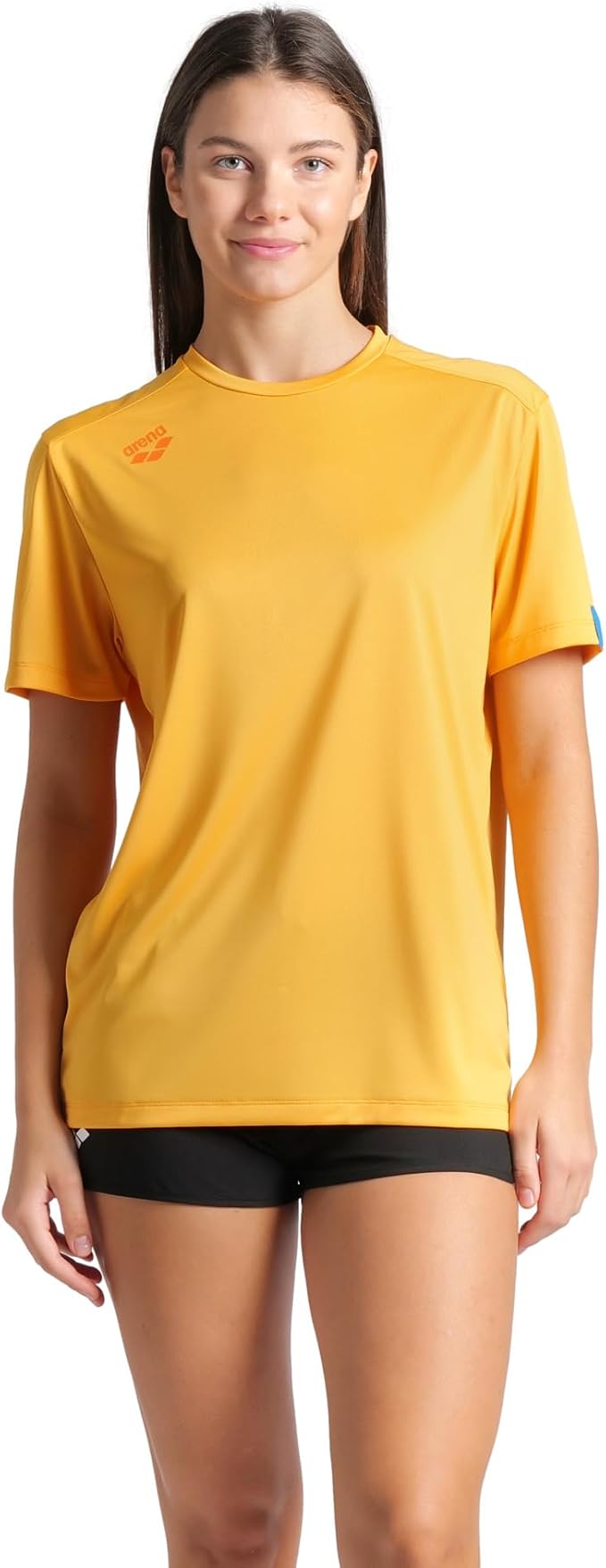 Arena Unisex Adult Team Solid Crew Neck T-Shirt Short Sleeve Quick Dry Athletic Lightweight Top