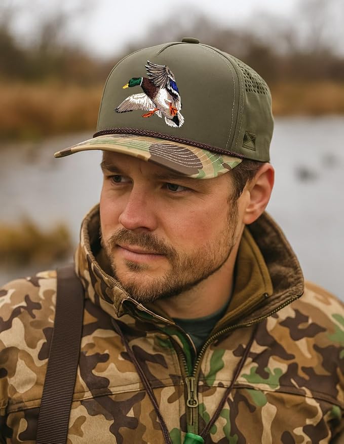 Paramount Outdoors Sporting Hat Collection for Men Hunting and Fishing Caps with ComfortSnap