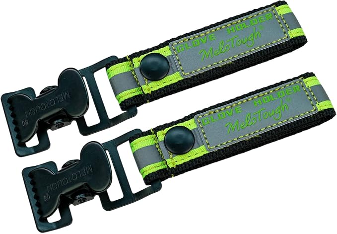 MELOTOUGH Work Glove Holder Glove Strap Quick Leash With Alligator Clip…