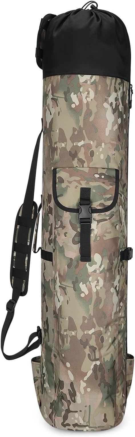 Fishing Pole Bag Rod Case, Folding Fishing Pole Bag Fishing Gear