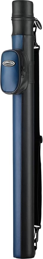 Casemaster Q-Vault Supreme Billiard/Pool Cue Hard Case, Holds 1 Complete 2-Piece Cue (1 Butt/1 Shaft)