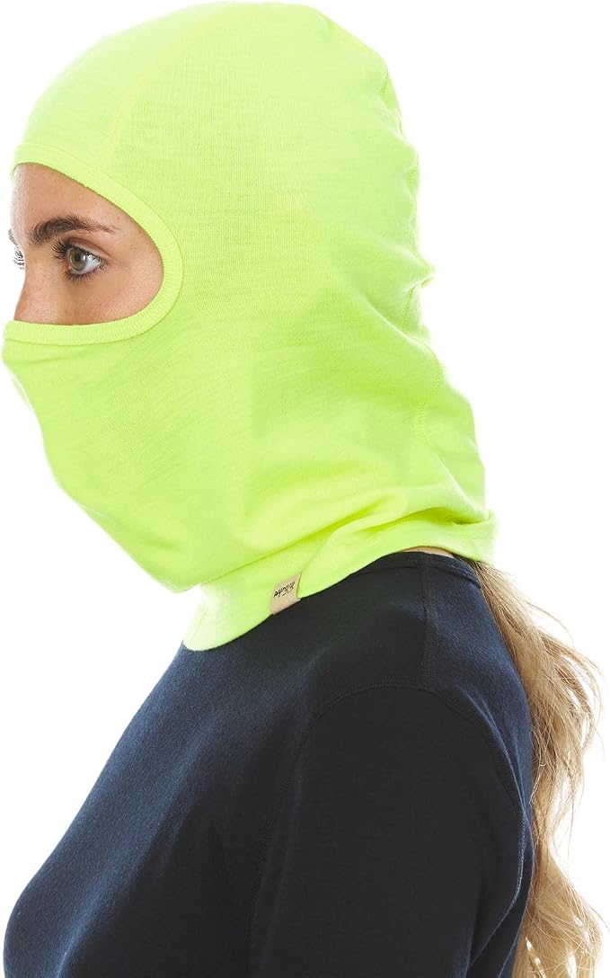 100% Merino Wool Balaclava - Winter Ski Mask - Face Mask - Cold Weather Gear