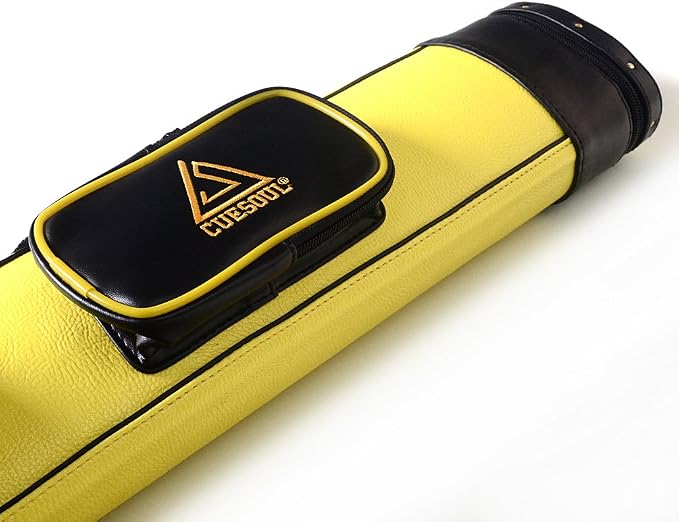 CUESOUL Soocoo Series 2x4/2x2 Hard Pool Cue Case -Holds 2 Cue Butt and 4 Cue Shafts,Four Color Available