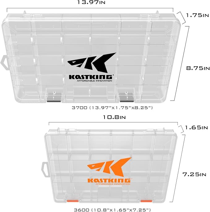 KastKing Utility Tackle Boxes, 3600 and 3700 Fishing Tackle Trays | KastKing Utility Tackle Boxes, 3600 and 3700 Fishing Tackle Trays