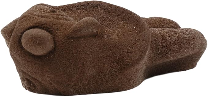Atomik Rock Climbing Holds XL Screw-On Triceratops Dinosaur in Brown
