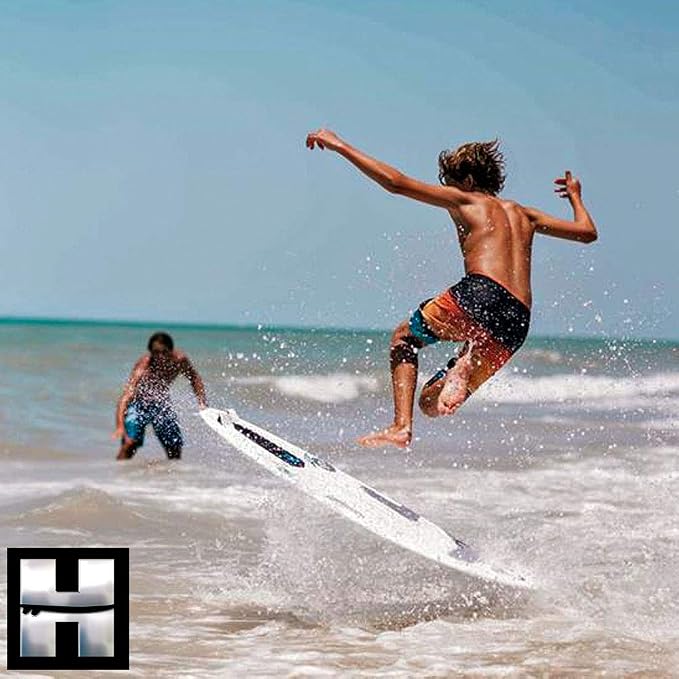 Hammer Traction Skimboard Kit - Tail Stomp Pad Plus Arch Bar Combo - Choose Your Color. Made in The USA
