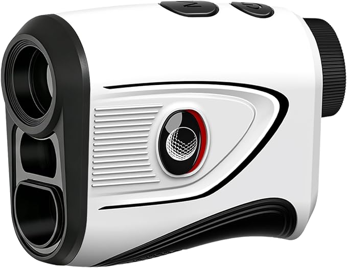 Golf Rangefinder with Slope and Magnetic, 1200/1500 Yards Range Finder Golf, 7X Magnification Flag Lock Vibration, Rechargeable Distance Measurement Device for Golfing Accessories