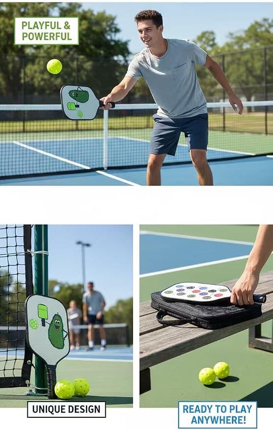 MIXIN ITUP T700 Carbon Fiber Pickleball 2 Paddle Set